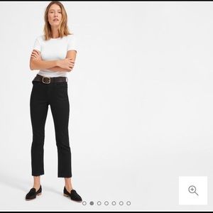 Everlane High Waist Kick Crop Jean